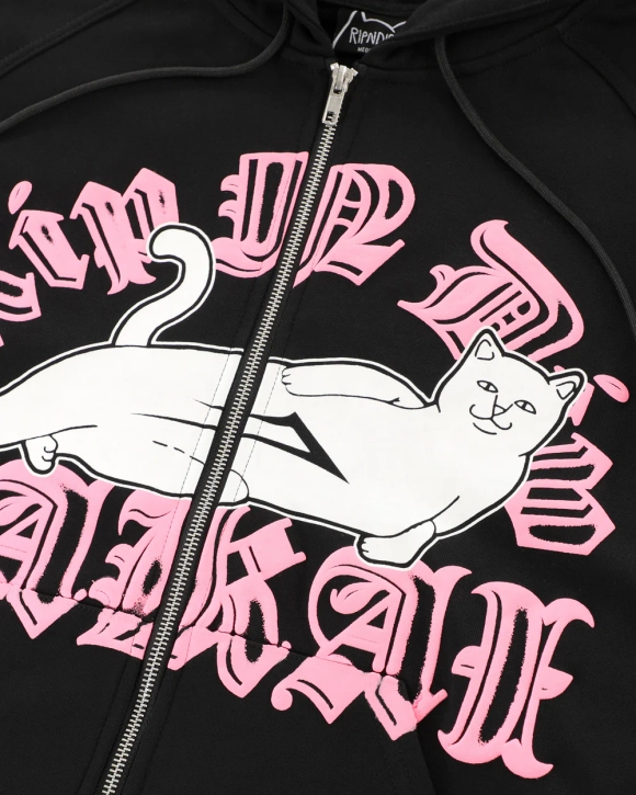 Худи RIPNDIP X LAKAI Zipper Black