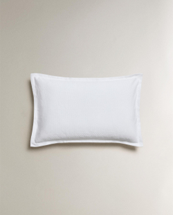 Zara Home наволочка декоративная из хлопка, белый, 50x75 см · 5170/007
