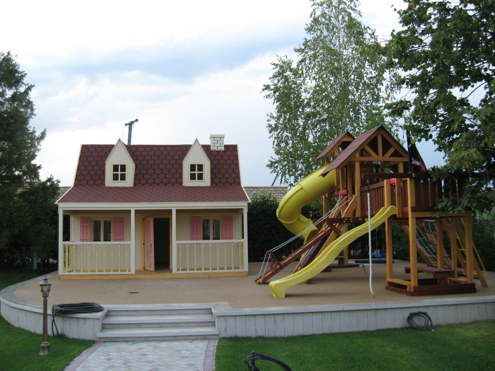 Деревянный игровой комплекс Савушка Lux - 15