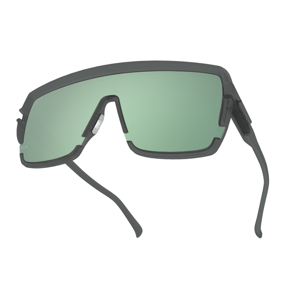 Спортивные очки HILX Youngblood Matt Grey / Green Lens