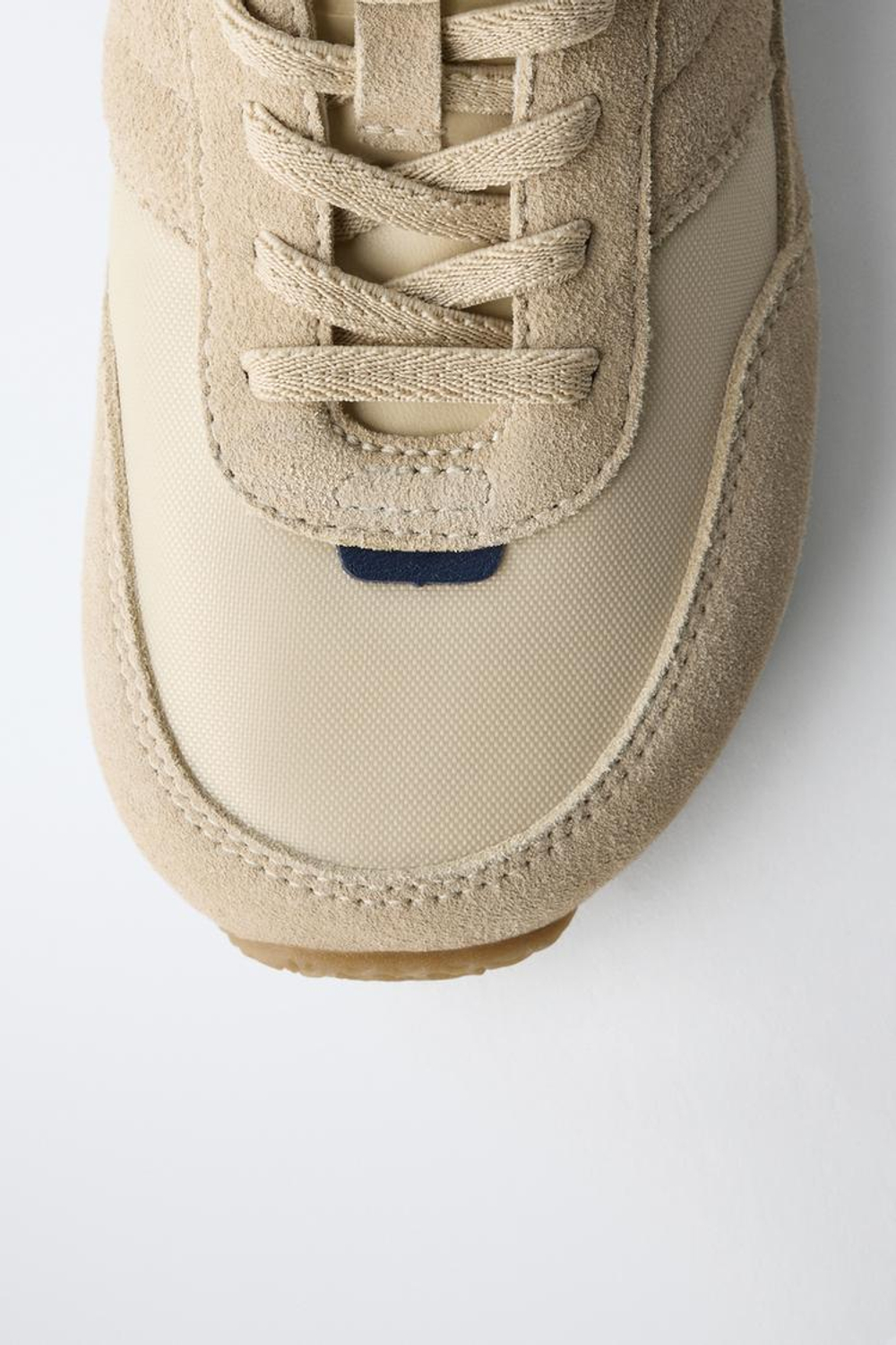 ZARA СПОРТИВНЫЕ КРОССОВКИ BAREFOOT, ЭКРЮ