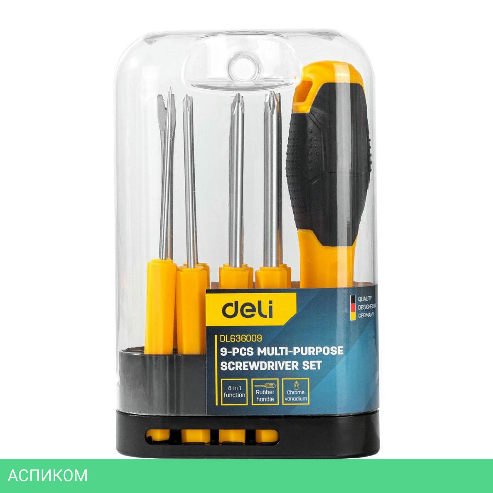 Отвертка Deli DL636009