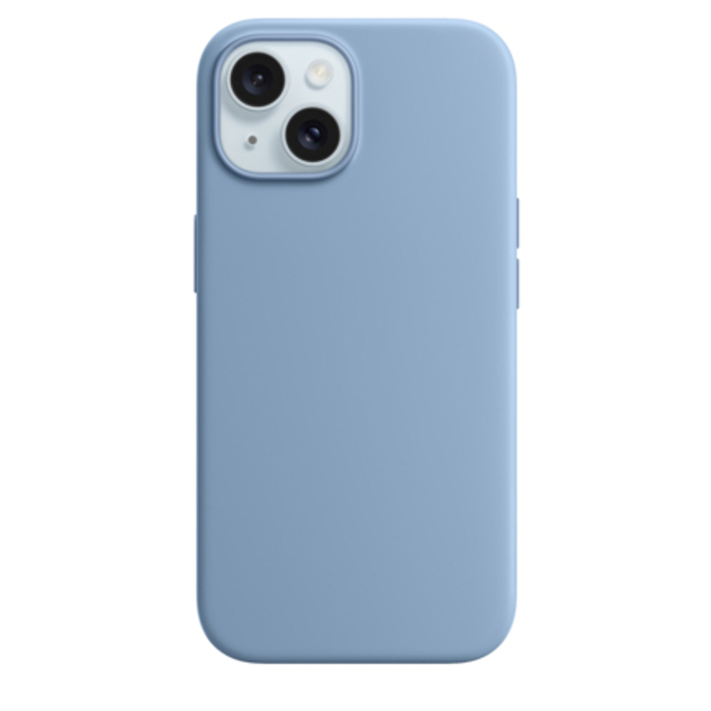 Силиконовый чехол с поддержкой MagSafe Apple Silicone Case для iPhone 15