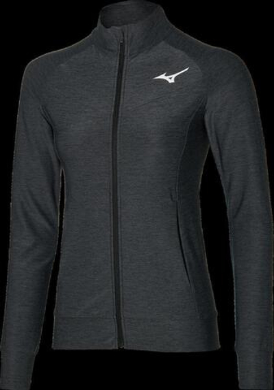 Mizuno T-Jacket Lady black melange