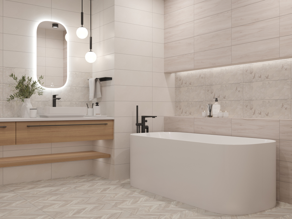 Керамогранит LB Ceramics Одри 30x60.3 см 1.44 м² матовый цвет шеврон