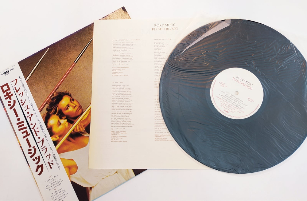 Roxy Music Flesh Blood (Japan 1980)
