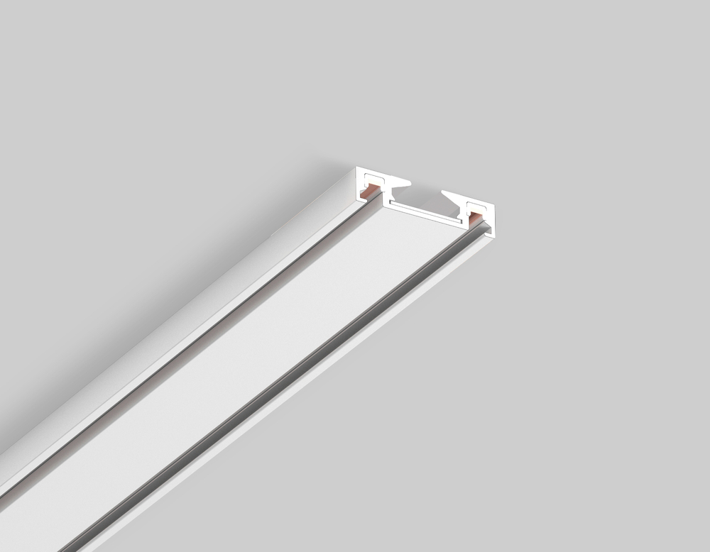 Шинопровод низковольтный накладной Magnetic Ultra Slim GV1009 WH белый IP20 48V 2000*26*6 (без крепежа)
