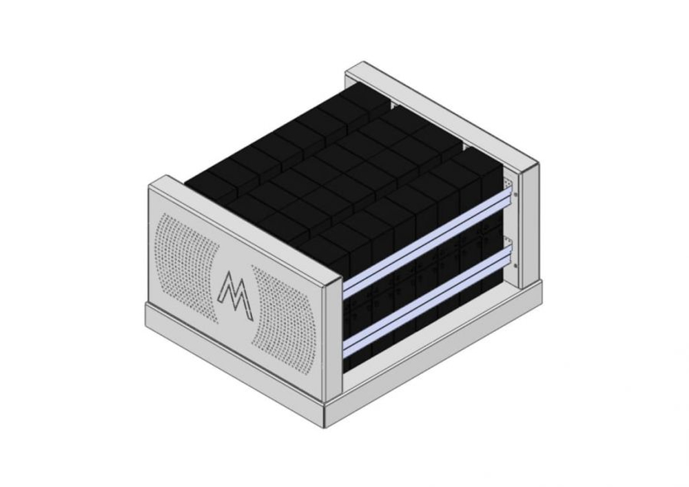 Батарейный кабинет Makelsan Batt. 7Ah, in A8 cabinet (744V)