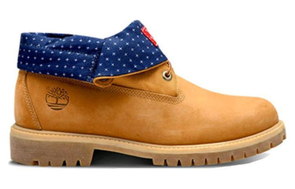 Timberland Roll Top Boots Basic "Wheat Blue"