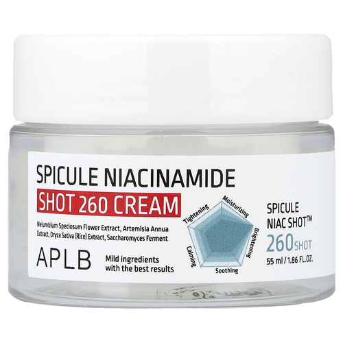 APLB, Крем Spicule Niacinamide Shot 260, 55 мл (1,86 жидк. Унции)