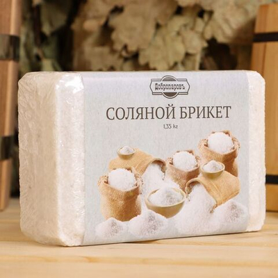 Соляной брикет Добропаровъ - 1350 гр. (Цвет: не задано)