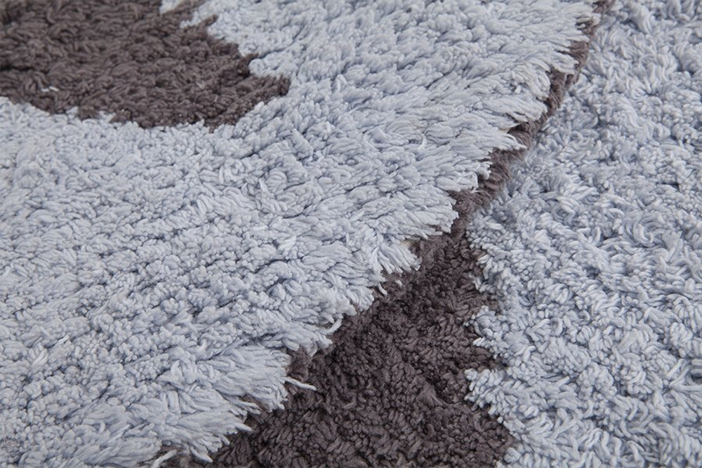 Ковер Lorena Canals Двусторонний Star Голубой (140Ø см)