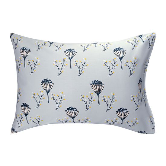 Комплект постельного белья "Полевые цветы" из премиального сатина из коллекции russian north, 150х200 см