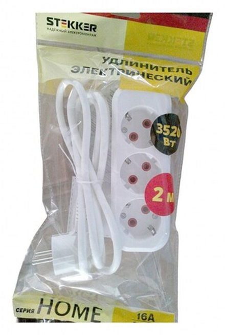 Удлинитель Stekker Home 49347