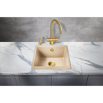 Мойка для кухни MILACIO Leon 45 Cuarzo MC.77094 бежевый