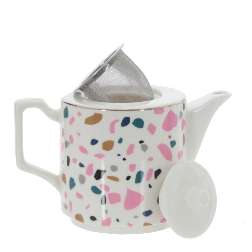 GAEM Набор чайный 2 перс. 5 предм. (чашка 250 мл, чайник 450 мл, блюдце), L16 W16 H21 см