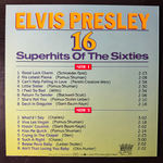 Elvis Presley ‎– 16 Superhits Of The Sixties (Франция 1988г.)