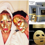 Маска для лица BioAqua Gold Above Beauty Mask золотая фольга и гиалуроновой кислотой, 30 г