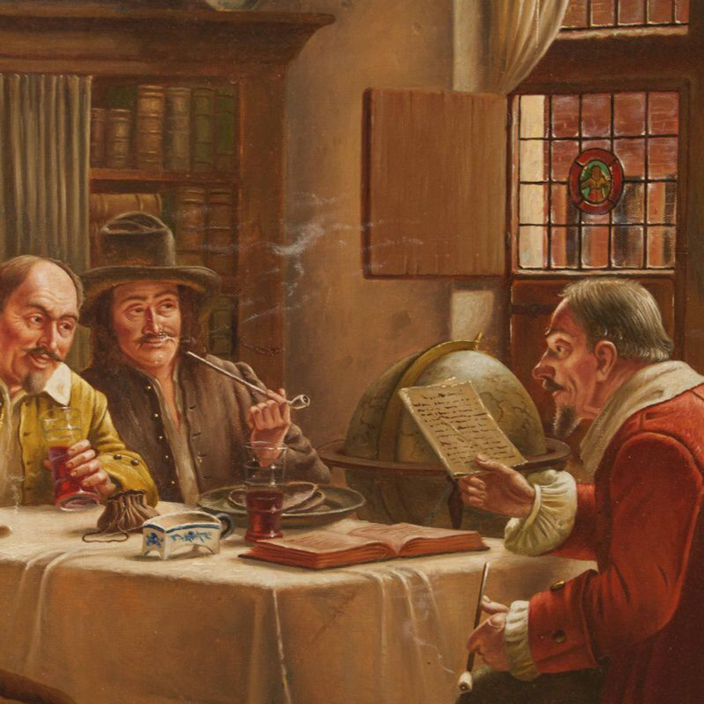 Картина «Подписание контракта»