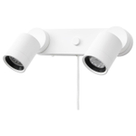 Настенный светильник IKEA NYMANE (НИМОНА), Белый, 2 лампы, 29 см