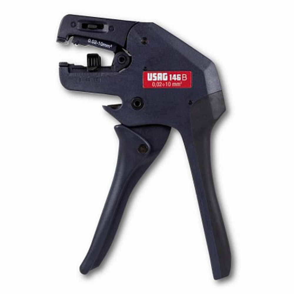 146 B Автоматические клещи для снятия изоляции с проводов, с наклоном 90 градусов, USAG (Италия)
