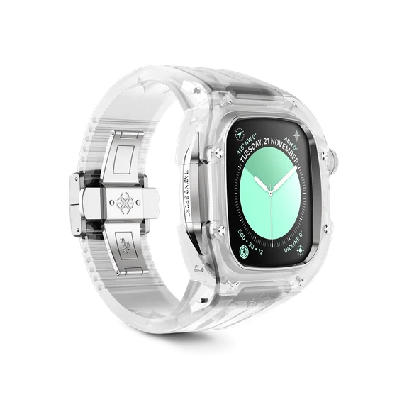 Корпус для Apple Watch - RSTRIII45 - CRYSTAL STEEL