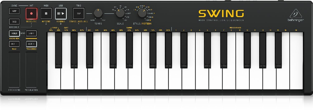 MIDI-клавиатура BEHRINGER SWING