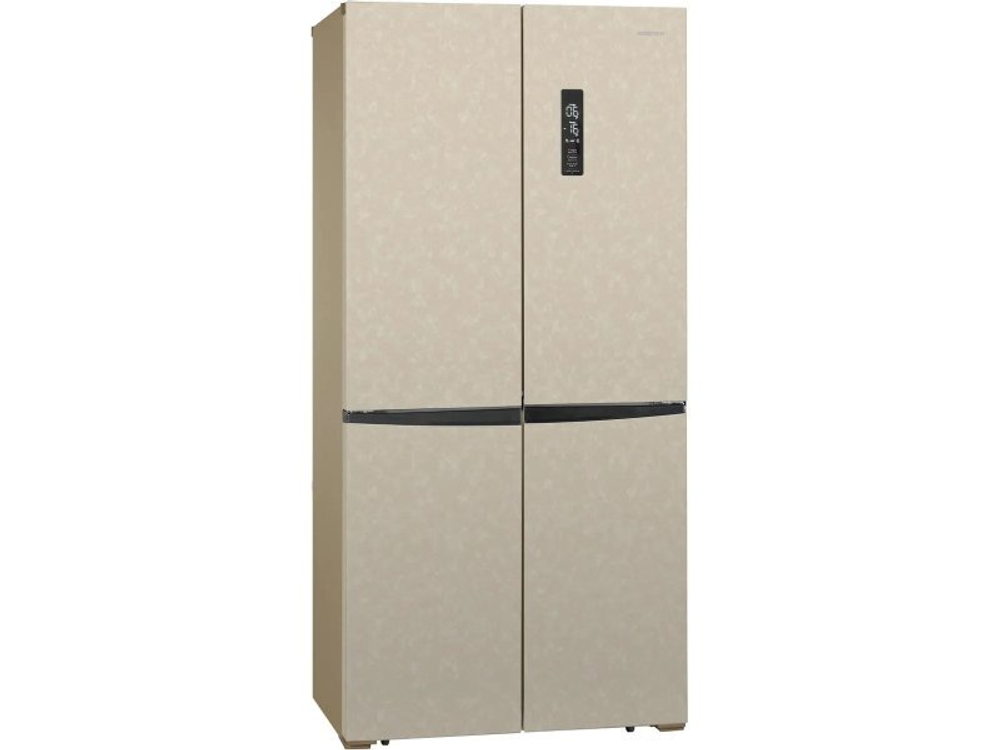 Холодильник Nordfrost RFQ 510 NFYm Total No Frost бежевый