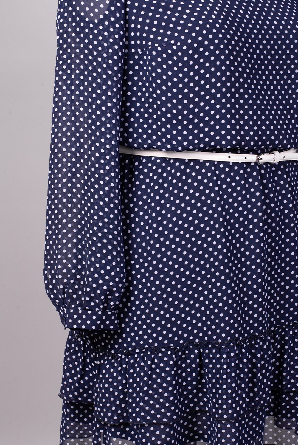 Платье женское 1454АПБ, горох #284Гп051454А