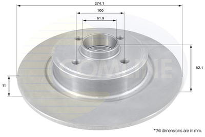 COMLINE - ADC1540-CML - Brake Disc
