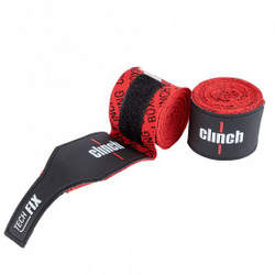 Бинты эластичные Clinch Boxing Crepe Bandage Tech Fix красные C140