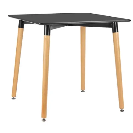 Стол Bradex Home Summer 80х80x75см, чёрный