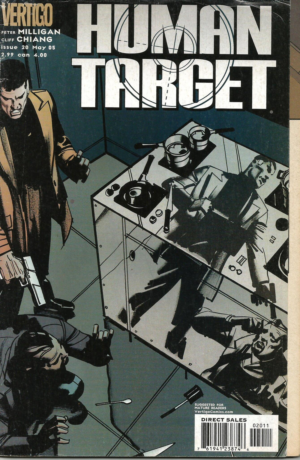 Human Target 20 . DC / Vertigo 2005 (б\у)