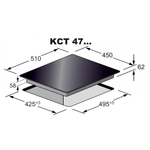 Индукционная варочная поверхность Kaiser KCT 4746 FI