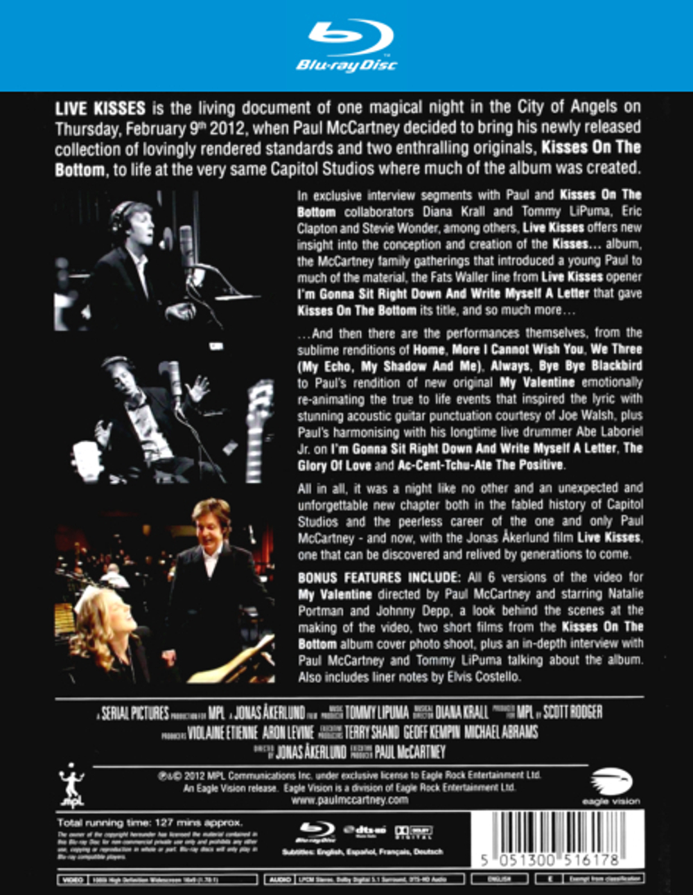 Paul McCartney / Live Kisses (Blu-ray)