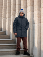 Парка мужская зимняя "Минимал" серый