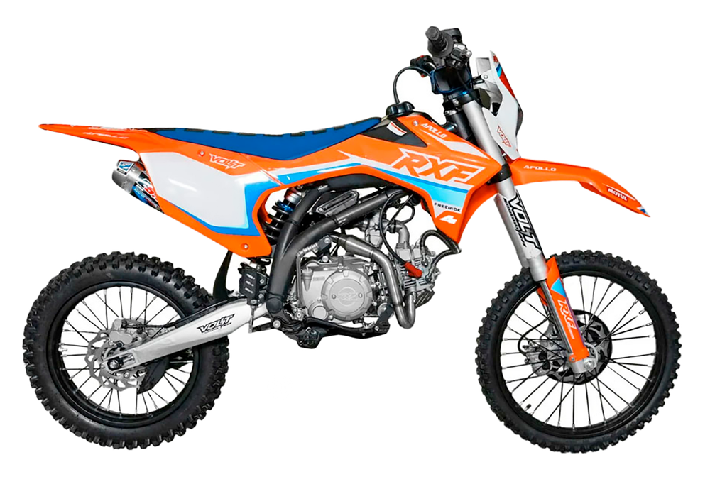 Питбайк Apollo RXF FREERIDE 150X-LE 19х16 Оранжевый