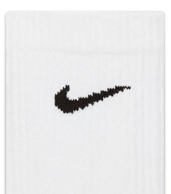 Теннисные носки Nike Everyday Plus Cushioned Training Crew Socks 3P - белый
