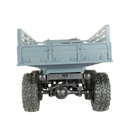 Радиоуправляемая машина MN MODEL военный грузовик (серый) 6WD 2.4G 1/16 RTR