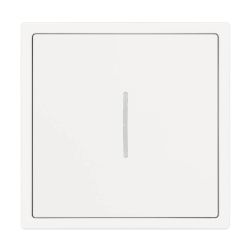 Механизм звонкового выключателя LED SWT-NOBE-MKR1-SFPL-L-WH (230V, 10A) (Arlight, Белый кварц) 061737