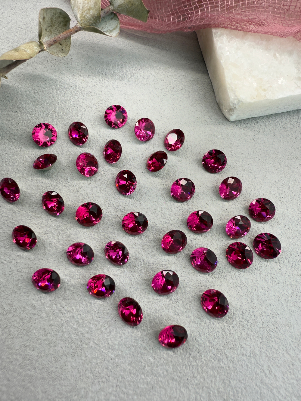 Шатон Chatone 8 мм (ss39), Fuchsia