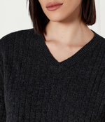 Шерстяной свитер TWINSET - графитовый(242TT3360)