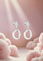 Серьги-трансформеры «Северное сияние»