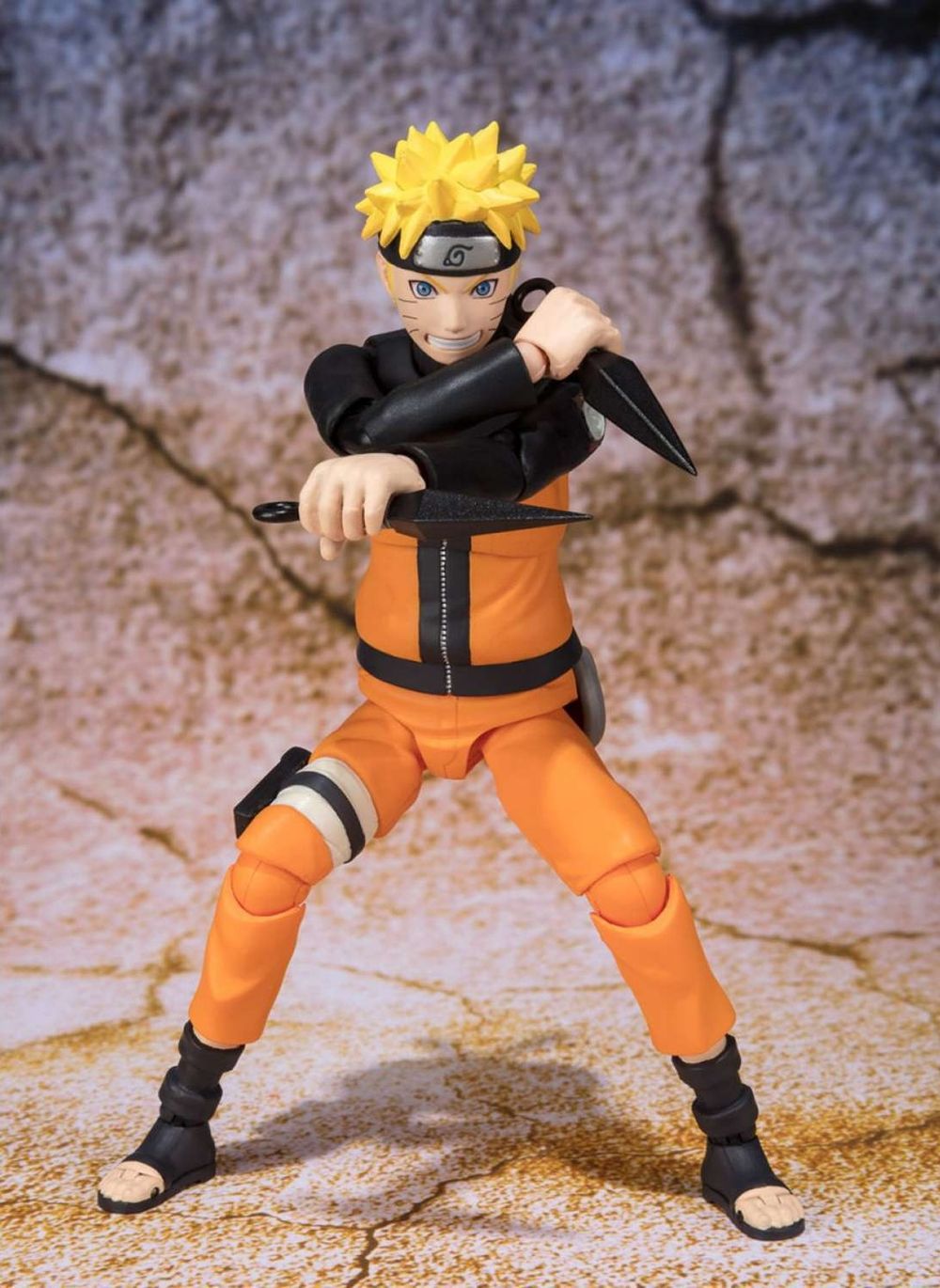 Фигурка Tamashii S.H. Figuarts Naruto Shippuden Naruto Uzumaki (Best Selection) (New Package Ver.)