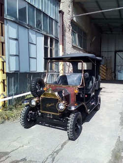 Гольфкар Retro Rolls Roys