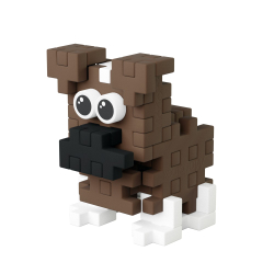 Marioinex - Мини-конструктор Waffle POCKET PETS Boxer 50 элементов 907894