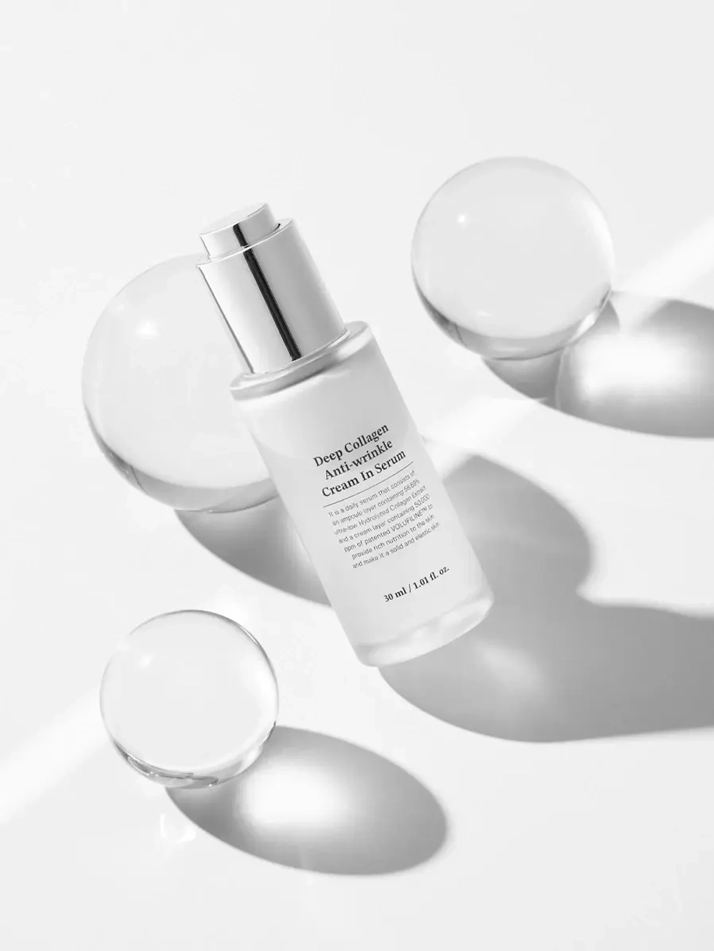 Sungboon Editor Двухфазная сыворотка-крем с коллагеном для упругости кожи Deep Collagen Anti Wrinkle Cream In Serum 30 мл