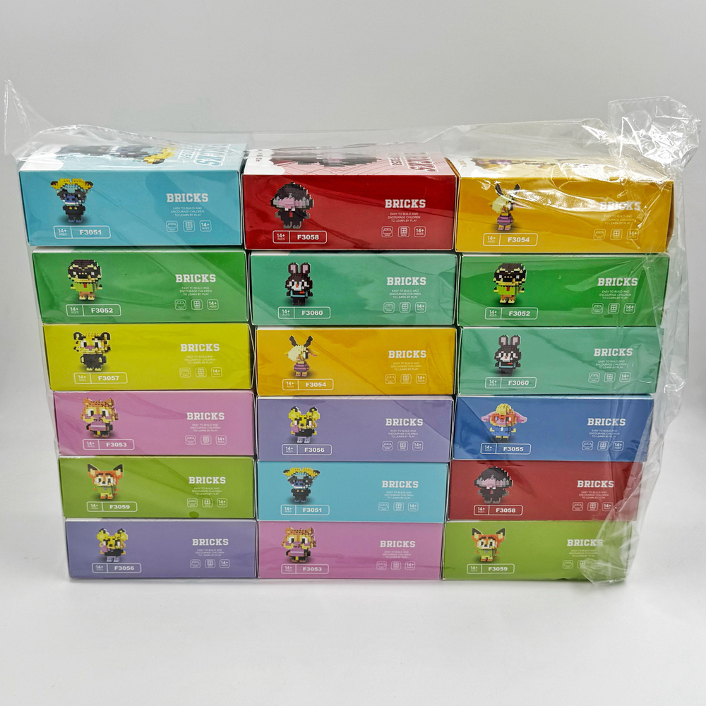 3d конструктор "Зверополис" оптом