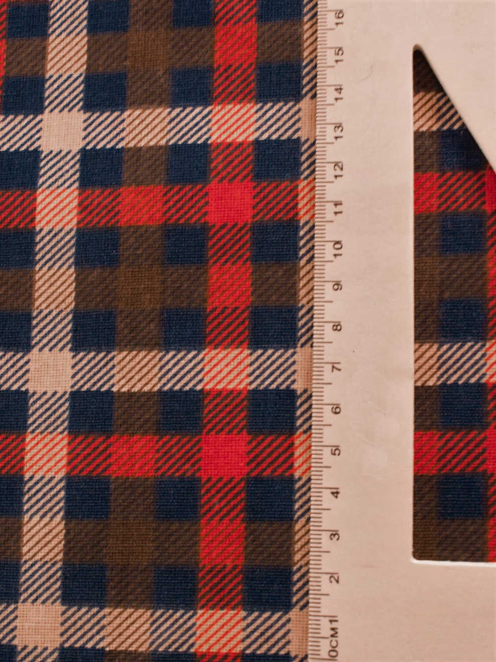 Ткань бязь плательная, рис. "Клетка", ширина 150 см, арт. 120