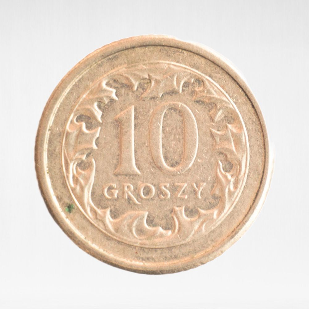 Poland, 10 Groszy, 2011, VF